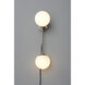 Duo LED 6 inch Satin Nickel Sconce Wall Light
